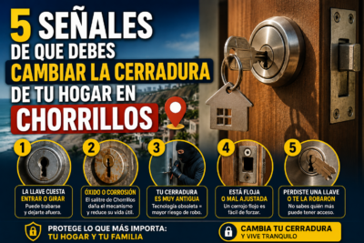 5 señales de que debes cambiar la cerradura de tu hogar en Chorrillos