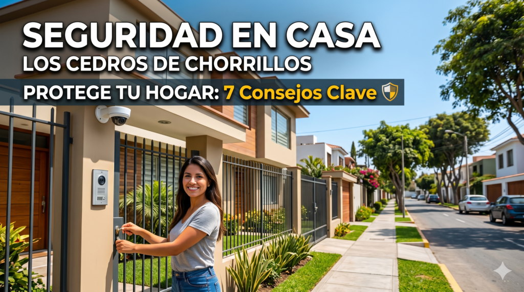 Elige Errores de seguridad que muchos vecinos de Chorrillos cometen Errores de seguridad que muchos vecinos de Chorrillos cometen